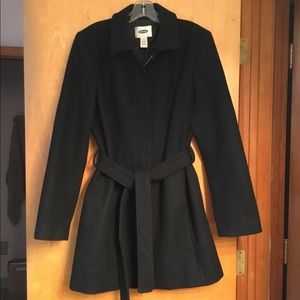 Old Navy Black Mid length coat M